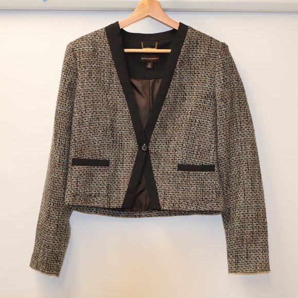 Dana Buchman Jacket One Button Front Sophisticated Jacket Women Size M - Picture 13 of 16